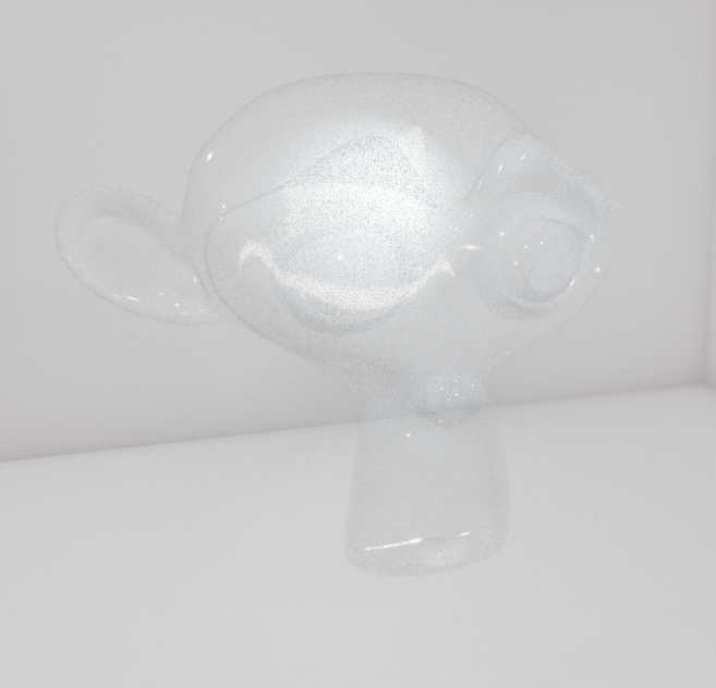 Настройки материала для стекла