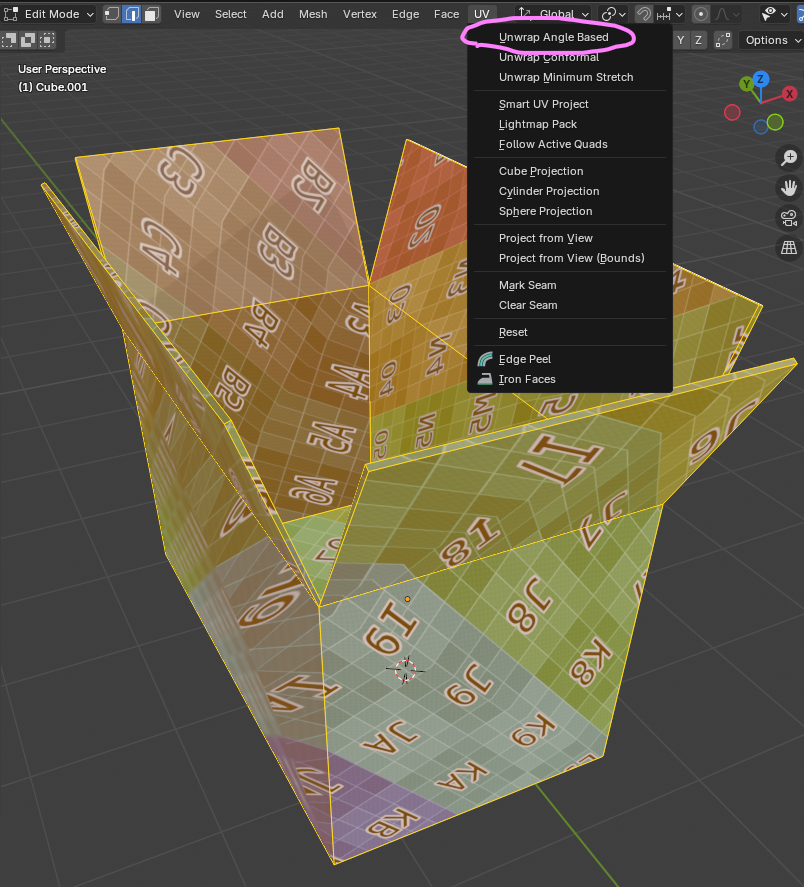 Базовая развертка
